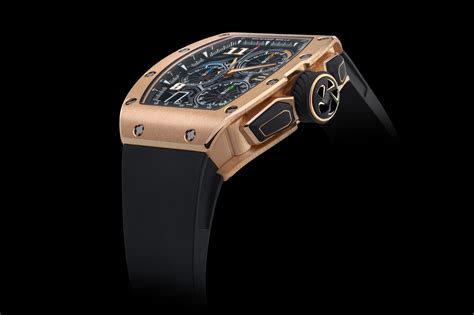 richard mille negro con rojo
